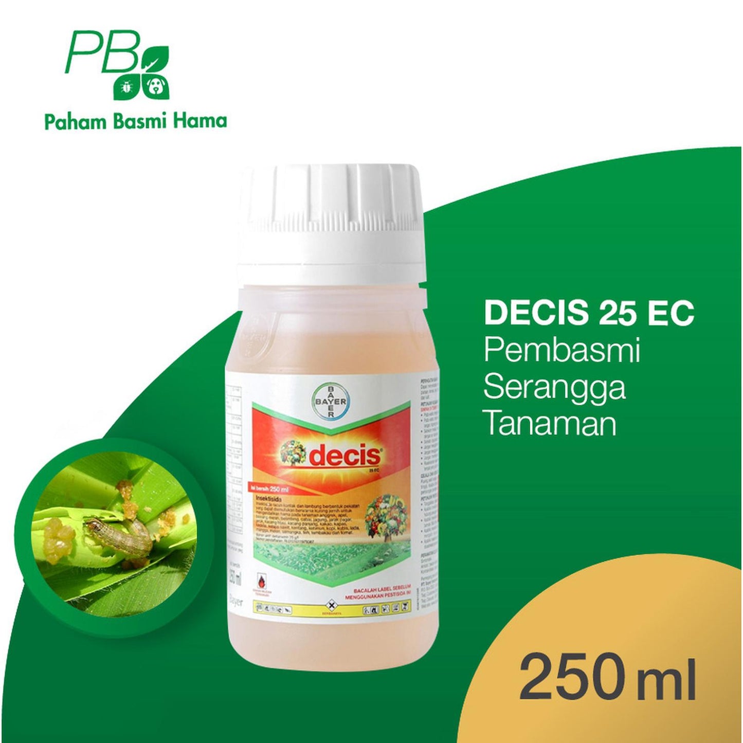 Decis 25 EC - Bayer - Pembasmi Serangga Tanaman - basmi Kutu - 250 ML