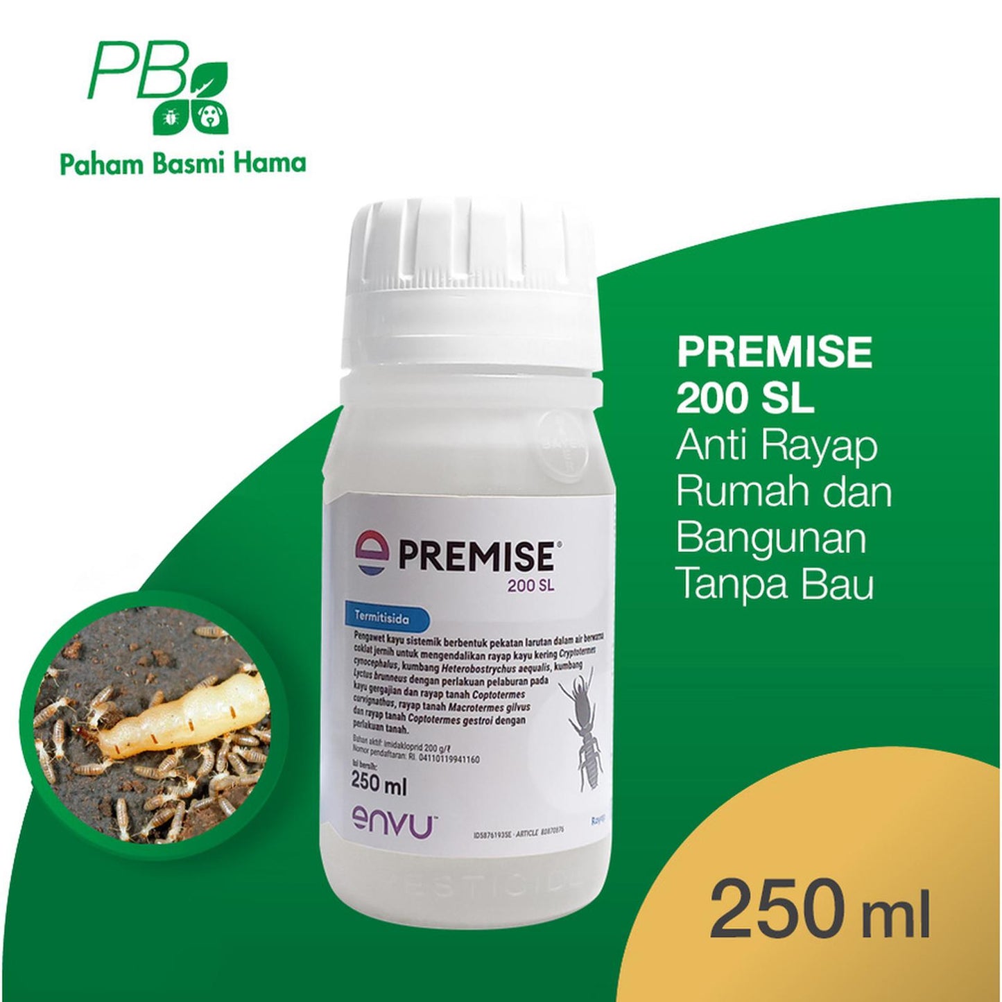 Premise 200 SL- Anti Rayap Rumah dan Bangunan - Tanpa Bau - Bayer