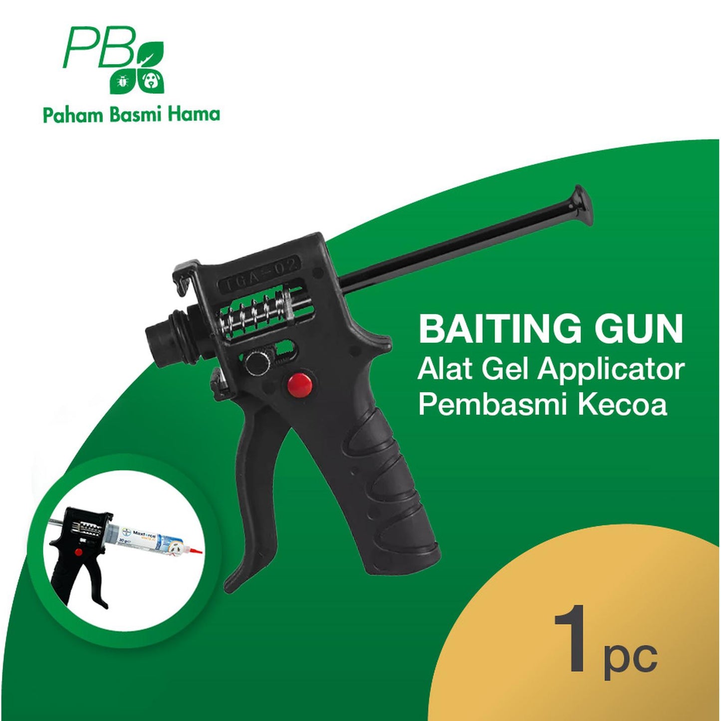 Baiting Gun - Gel Applicator - Maxforce Forte - Pembasmi Kecoa
