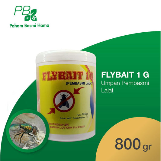 Flybait 1 G - Umpan Pembasmi Lalat - Racun Lalat - Anti Lalat - 800 Gr