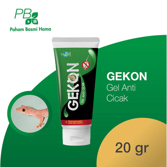 Gekon - Gel Anti Cicak - Basmi Cicak - Racun Cicak - Herbal - 20 Gram