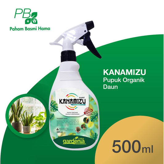 Kanamizu Pupuk Organik Daun - Pupuk Daun Lengkap - Gardenia - 500 ML