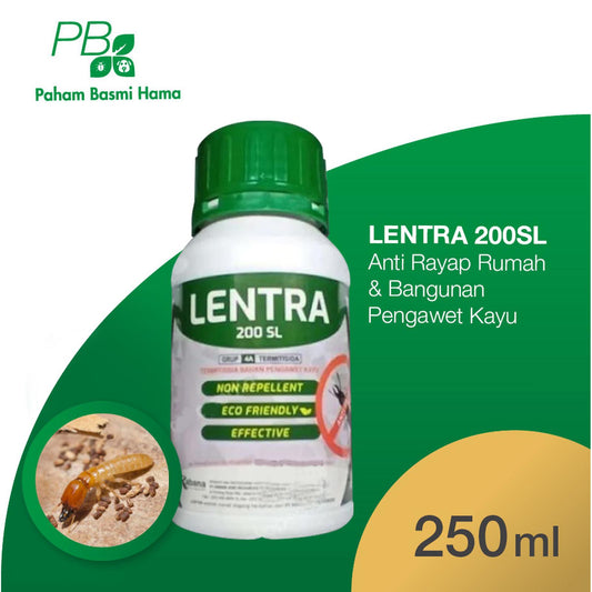 Lentra 200SL - Anti Rayap Rumah & Bangunan - Pengawet Kayu - 250 ML