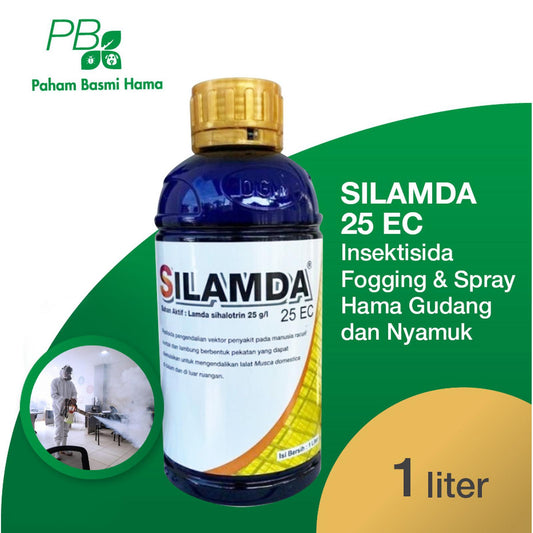 Silamda 25 EC - Insektisida Fogging & Spray - Hama Gudang - Nyamuk 1 L