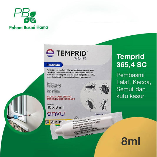Temprid 365,4 SC - Pestisida Segala Hama - Kecoa - Semut - Bayer - 8ML