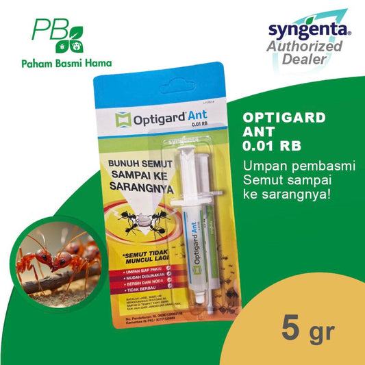 Optigard Ant Gel - Umpan Pembasmi Semut - Racun Anti Semut - 5 Gram